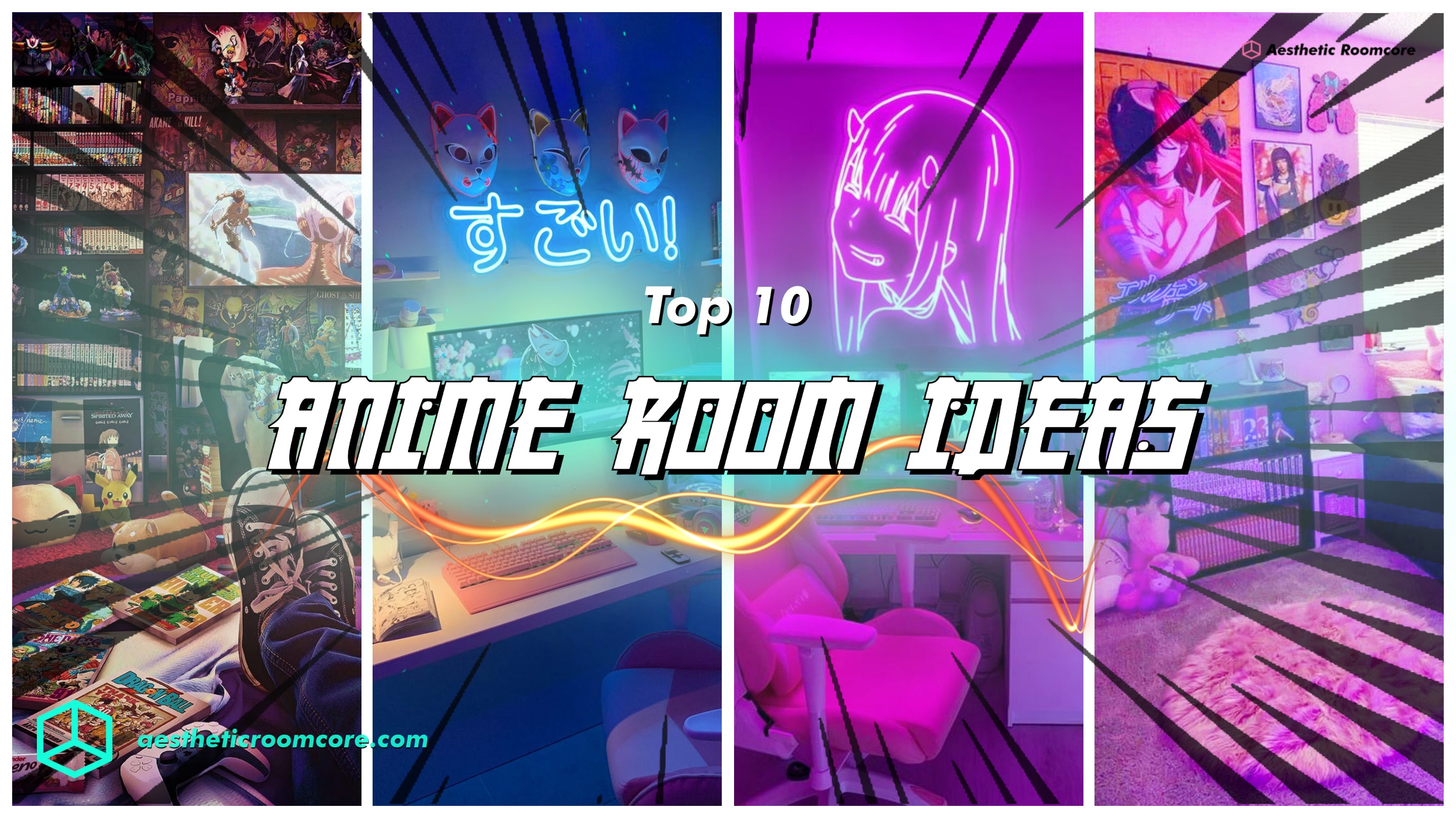 5+ Anime Themed Room Ideas To Get Stunning Manga Room