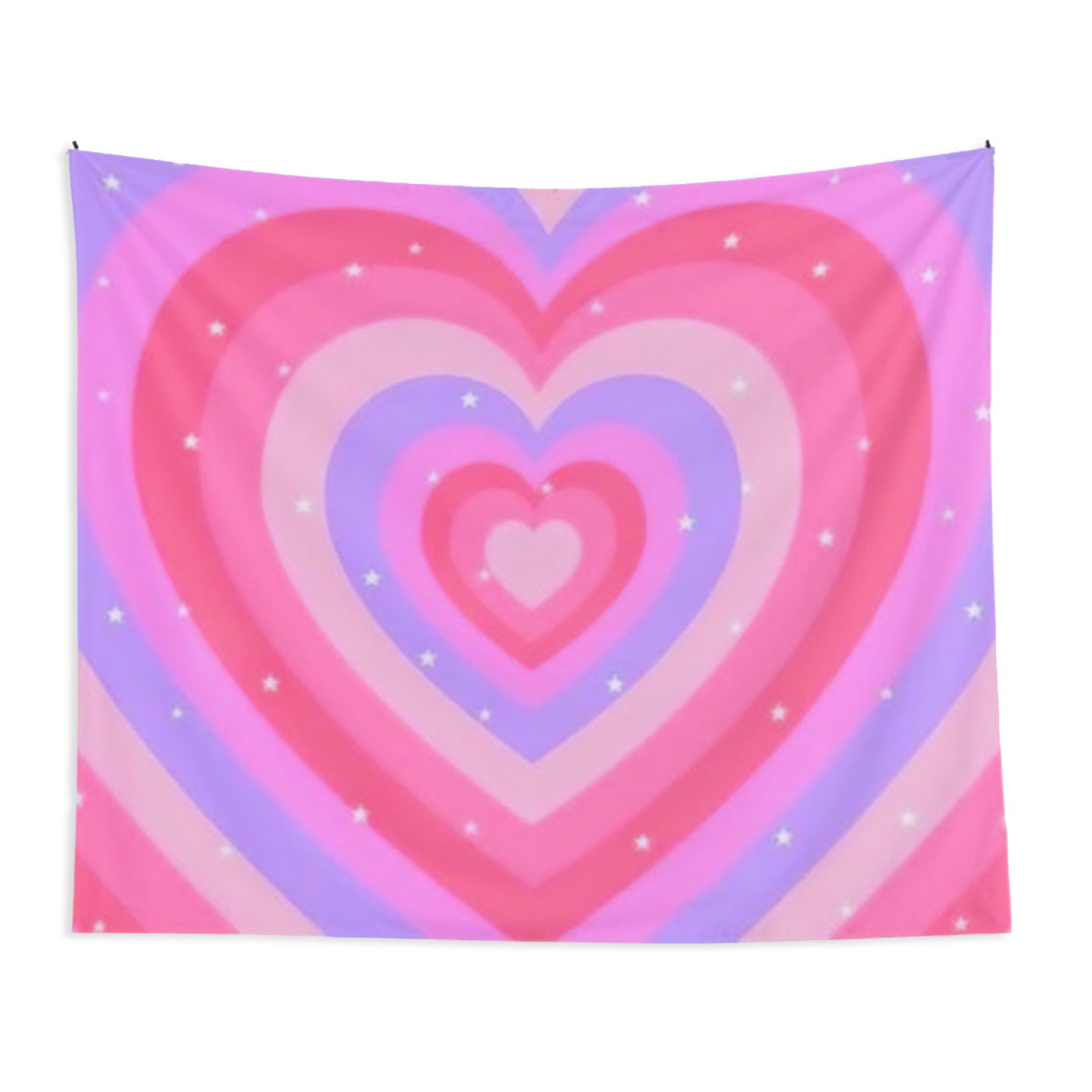 Y2K Heart Tapestry Aesthetic Wall Decor