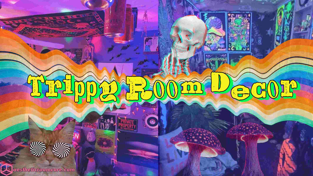 Trippy Room Decor | Psychedelic Room | Aesthetic Roomcore
