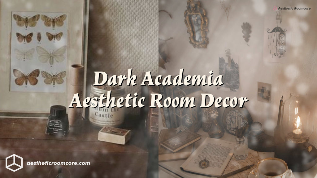 Dark Academia decor style teen room by Aestheticroomdecor on