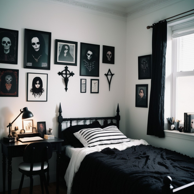 Goth Room Decor