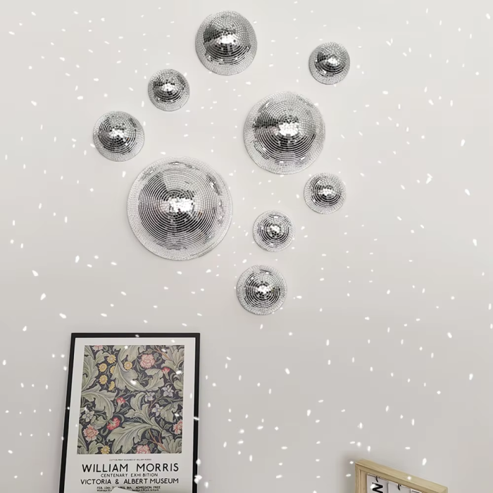 Disco Ball Wall Decor | Aesthetic Room Decor