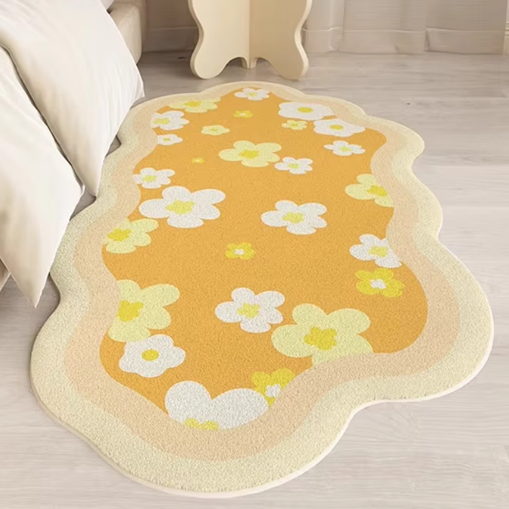 Soft Plush Spring Vibes Rug | Aesthetic Room Decor