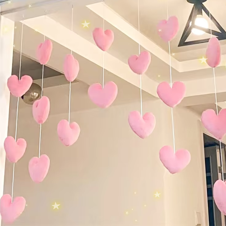 Heart Shape Door Hanging Decor | Aesthetic Room Decor