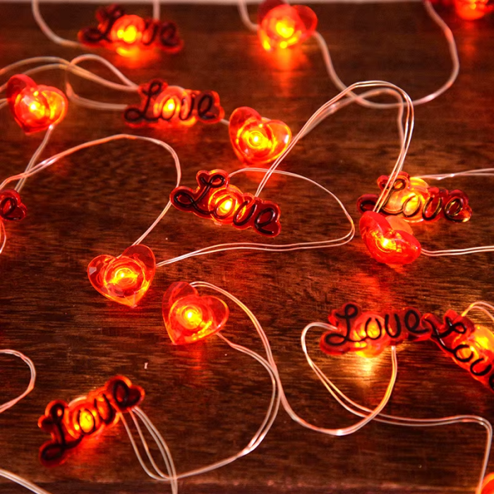 Love Is In The Air String Lights | Aesthetic Room Decor