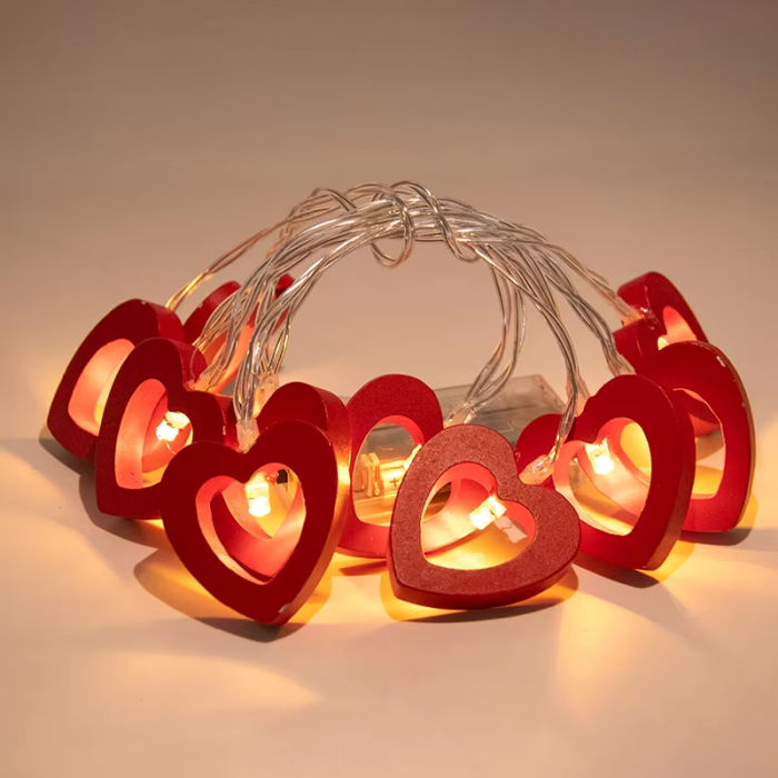 Love Heart String Lights | Aesthetic Room Decor