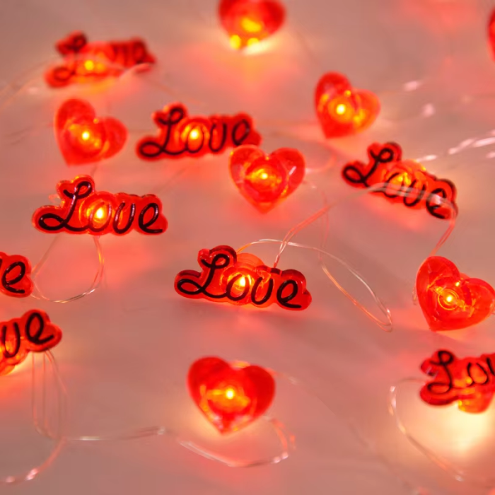 Love Is In The Air String Lights | Aesthetic Room Decor