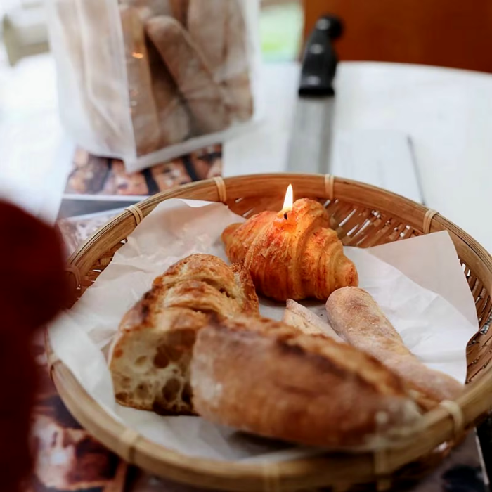 Croissant Candle | Aesthetic Room Decor