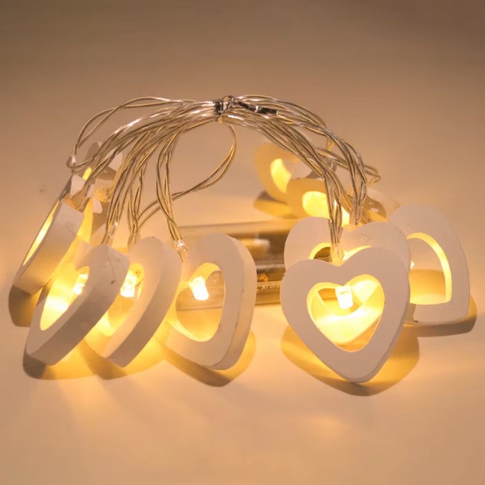 Love Heart String Lights | Aesthetic Room Decor