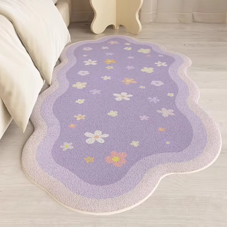 Soft Plush Spring Vibes Rug | Aesthetic Room Decor