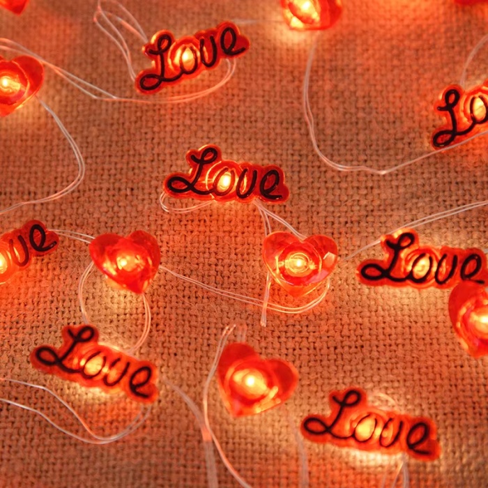 Love Is In The Air String Lights | Aesthetic Room Decor