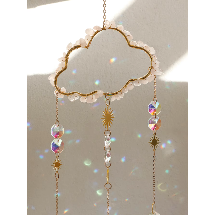 Cloud Crystal Suncatcher | Aesthetic Room Decor