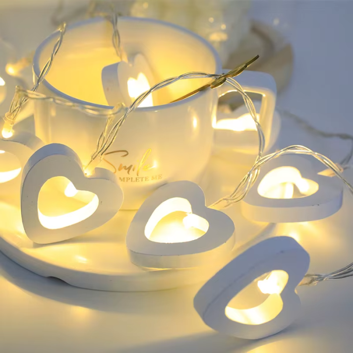 Love Heart String Lights | Aesthetic Room Decor