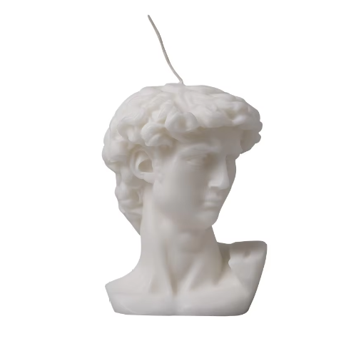 David Statute Candle | Aesthetic Room Decor