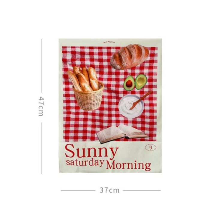 Sunday Breakfast Tapestry | Aesthetic Room Decor