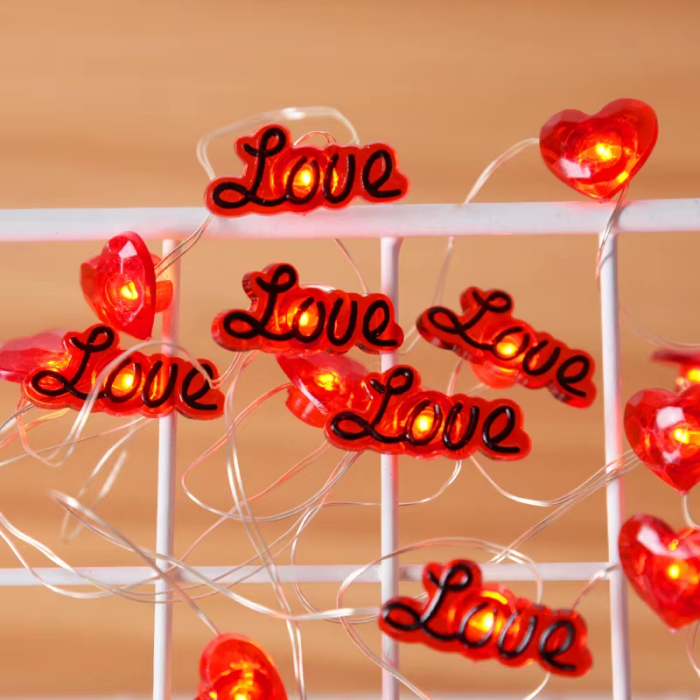 Love Is In The Air String Lights | Aesthetic Room Decor