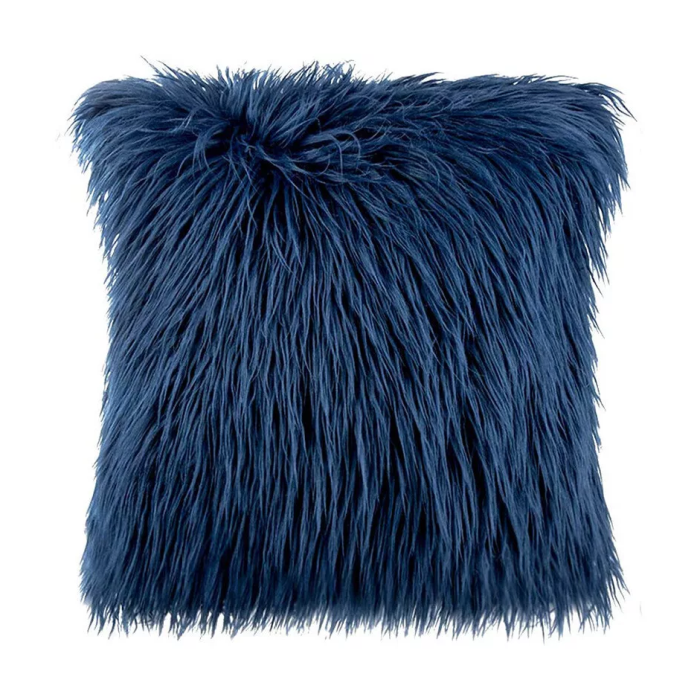 Hairy Fur Pillow Cover | Aesthetic Room Decor