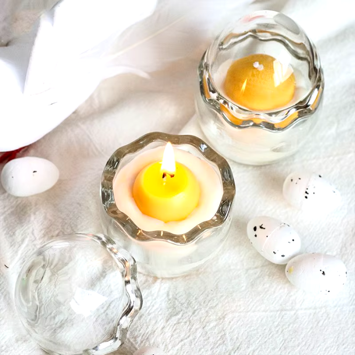 Cute Egg Candle | Aesthetic Room Decor