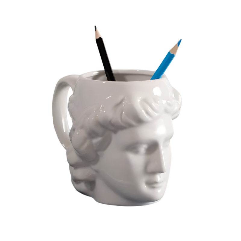 Apollo Sculpture Mug | Aesthetic Room Decor