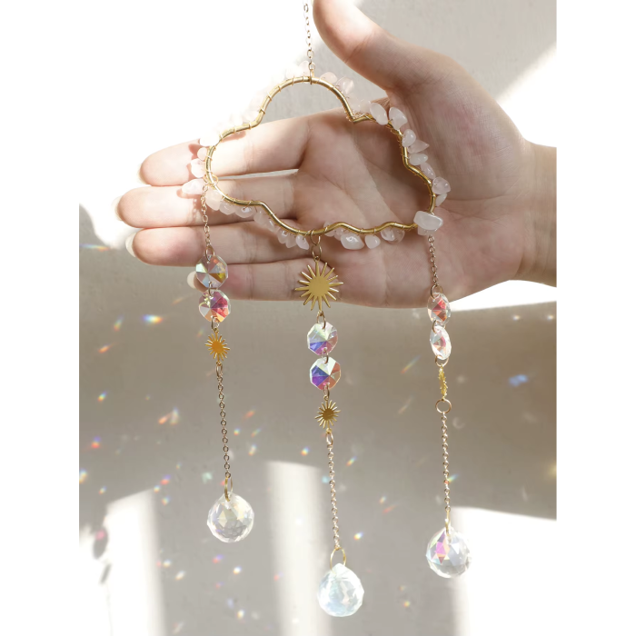 Cloud Crystal Suncatcher | Aesthetic Room Decor