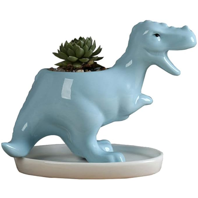 T-Rex Flower Pot | Aesthetic Room Decor