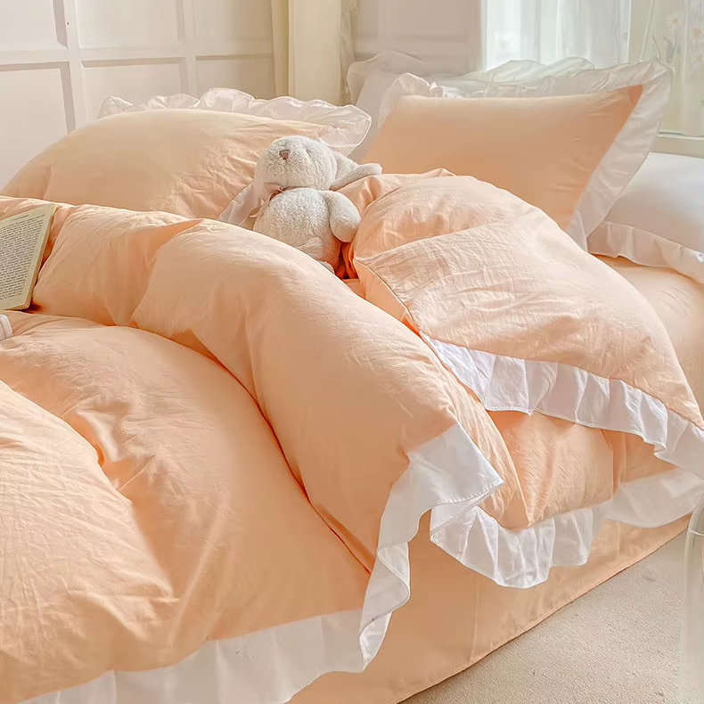 Soft Girl Bedding Set | Aesthetic Room Decor