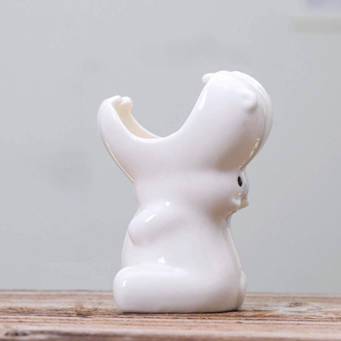 Hippo Ceramic Pot | Aesthetic Room Decor