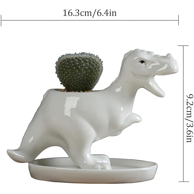 T-Rex Flower Pot | Aesthetic Room Decor