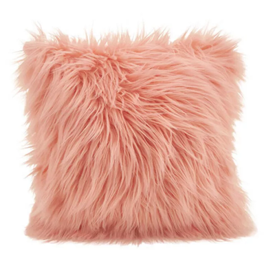 Hairy Fur Pillow Cover | Aesthetic Room Decor