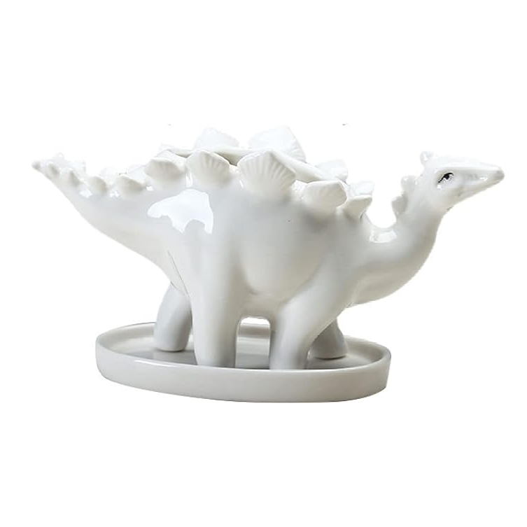 Stegosaurus Flower Pot | Aesthetic Roomcore