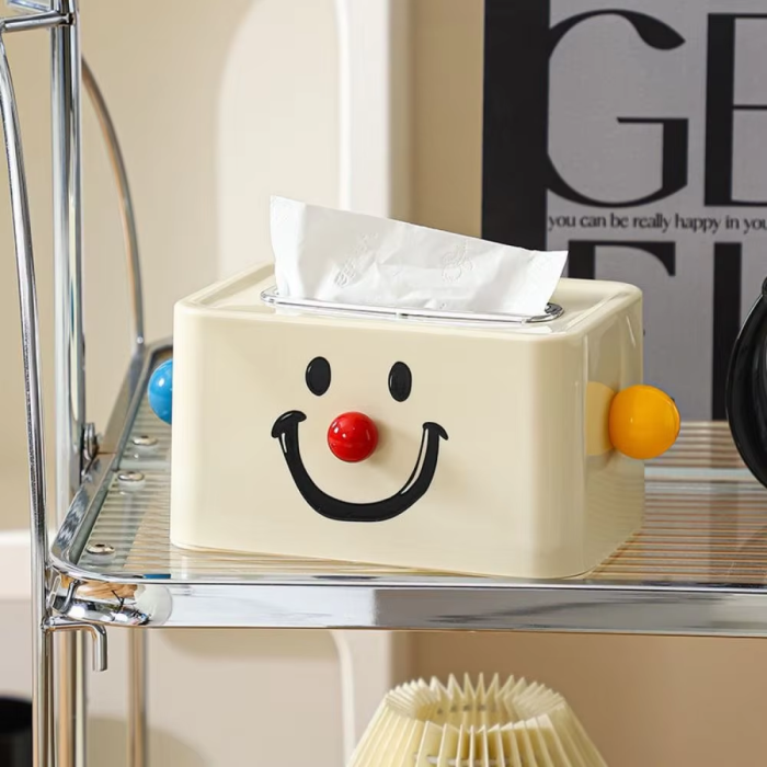 Clown Face Tissue Box | Aesthetic Room Decor