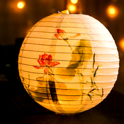 Japanese Paper Lantern | Aesthetic Room Decor