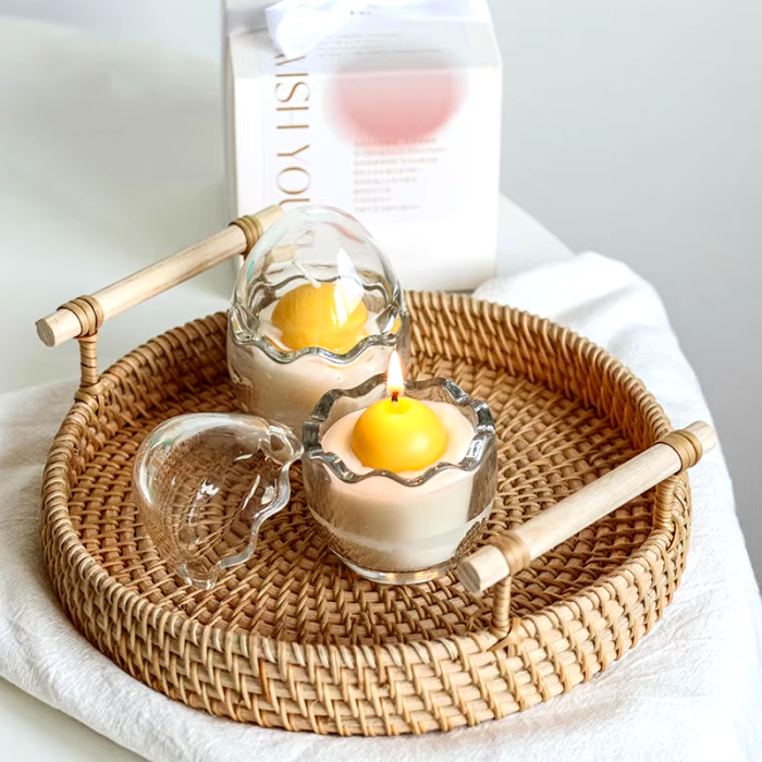 Cute Egg Candle | Aesthetic Room Decor