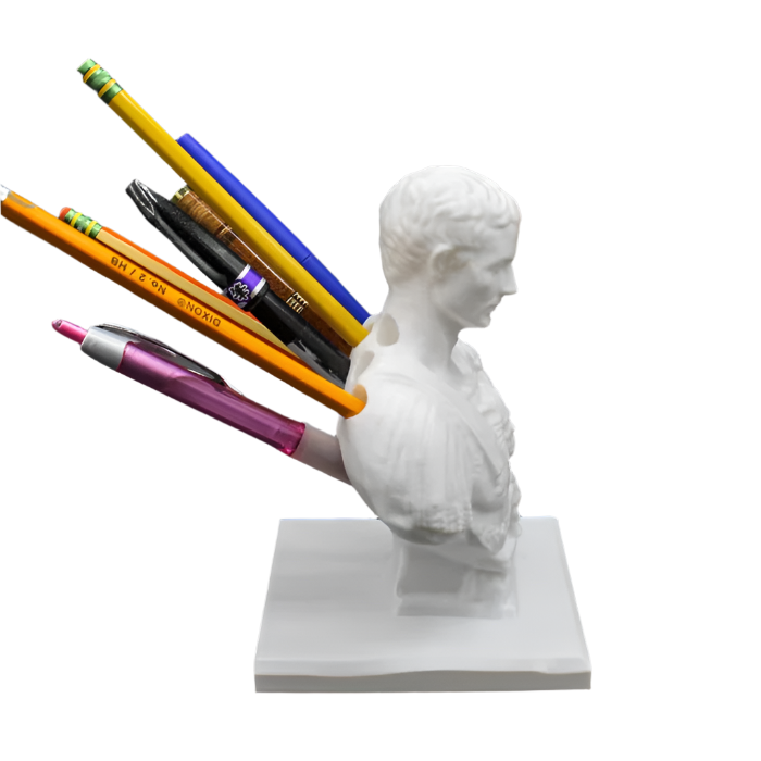 Julius Caesar Pen Holder | Aesthetic Room Decor