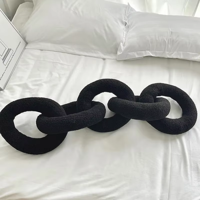 Chain Lock Pillow | Aesthetic Room Decor