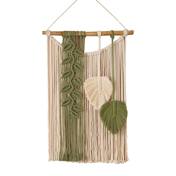 Green Boho Hanging | Aesthetic Room Decor