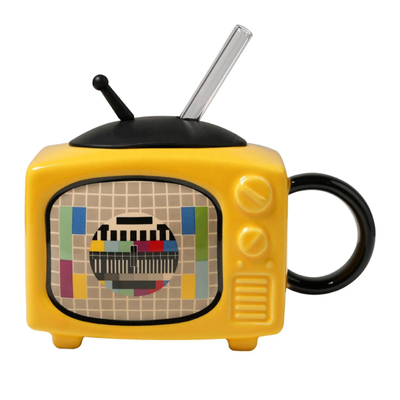 Retro TV Mug | Aesthetic Room Decor