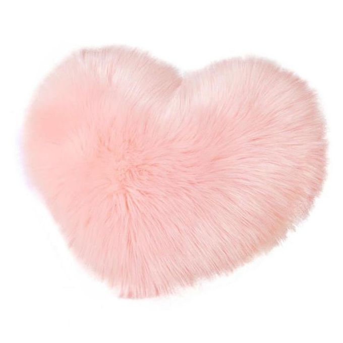 Plushy Heart Shape Pillow | Aesthetic Room Decor