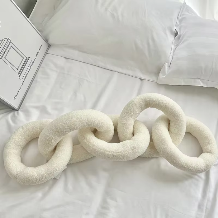 Chain Lock Pillow | Aesthetic Room Decor