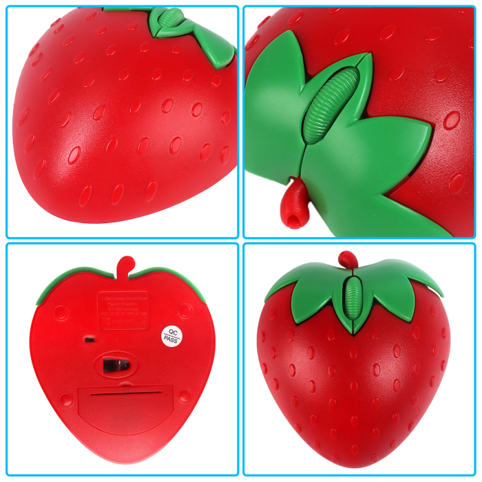 Strawberry Computer Mouse | Aesthetic Room Decor