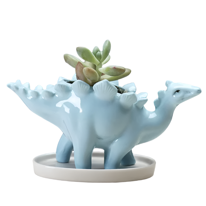 Stegosaurus Flower Pot | Aesthetic Roomcore