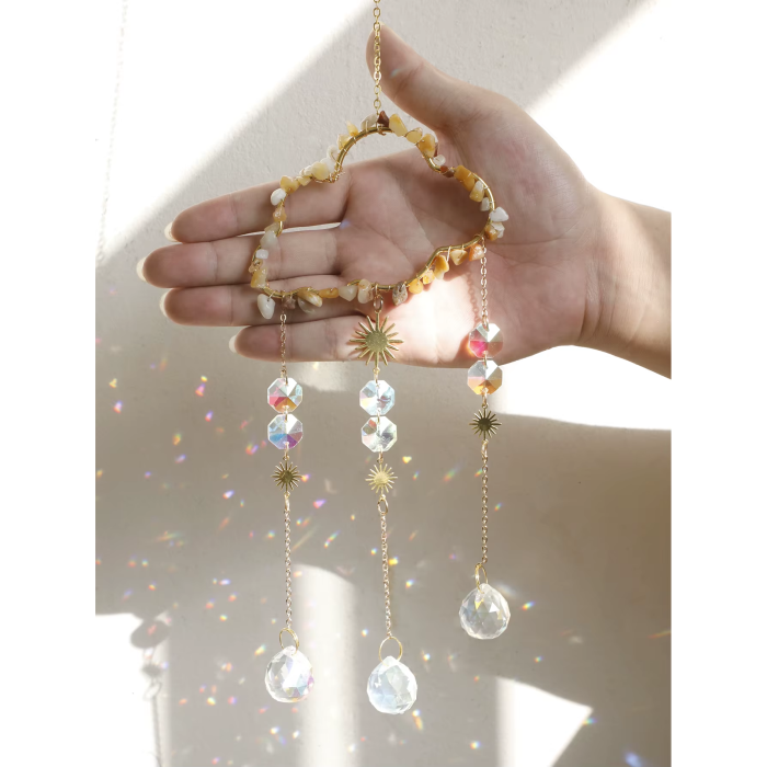 Cloud Crystal Suncatcher | Aesthetic Room Decor