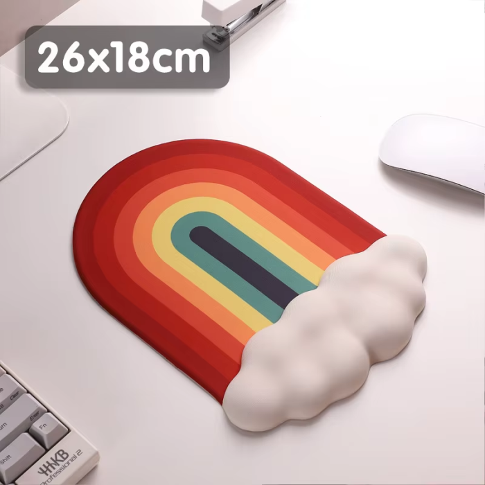 Rainbow Mouse Pad | Aesthetic Room Decor