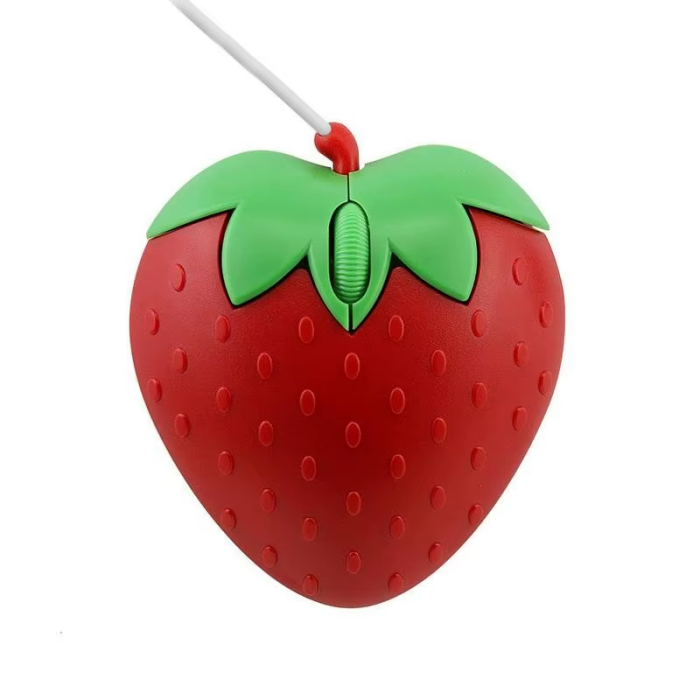 Strawberry Computer Mouse | Aesthetic Room Decor