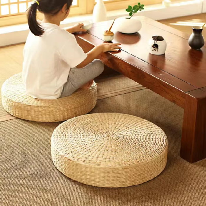 Japanese Style Floor Cushion | Aesthetic Room Decor