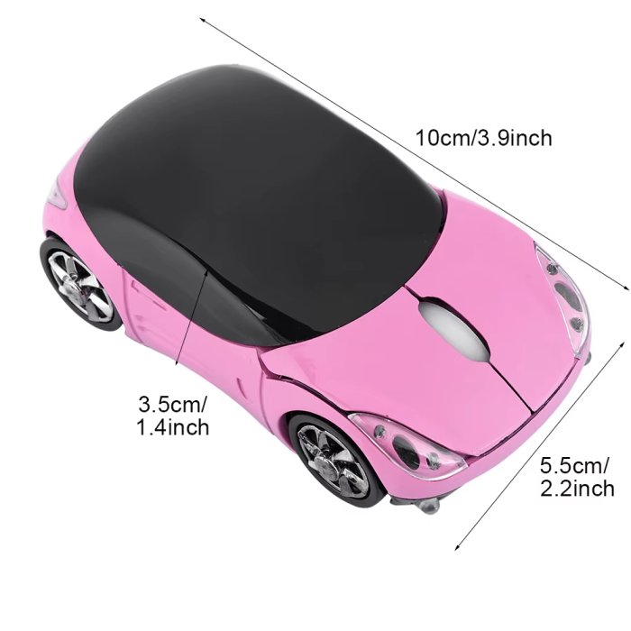 Sports Car Wireless Mouse | Aesthetic Room Decor