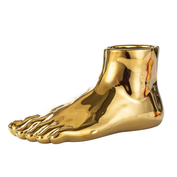 Foot Shaped Vase | Aesthetic Room Decor