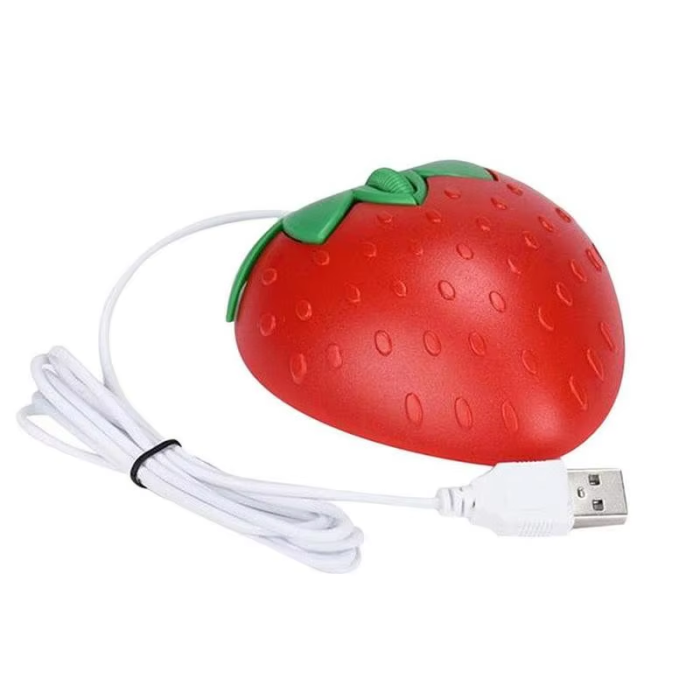 Strawberry Computer Mouse | Aesthetic Room Decor