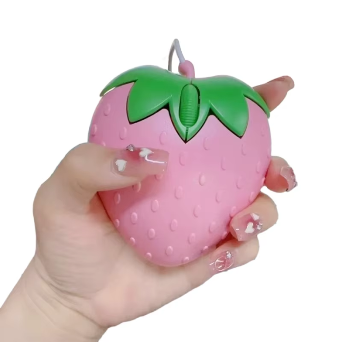 Strawberry Computer Mouse | Aesthetic Room Decor