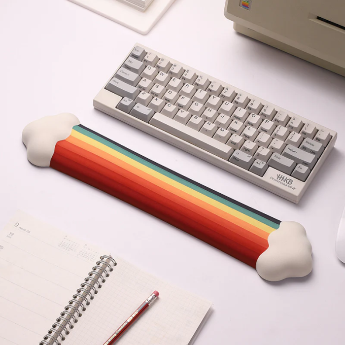 Rainbow Wrist Rest | Aesthetic Room Decor